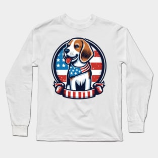 BEAGLE FLAG Long Sleeve T-Shirt